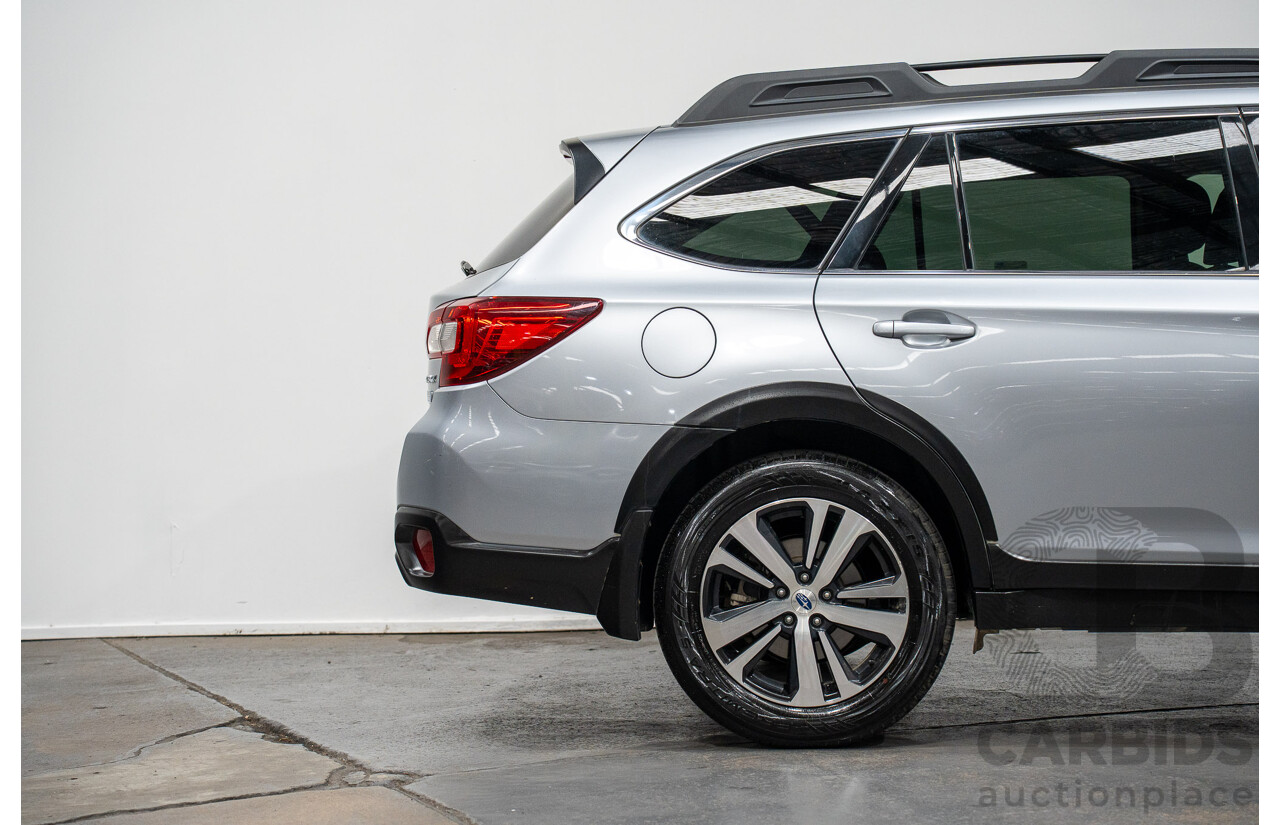 08/2018 Subaru Outback 2.0D PREMIUM (AWD) MY18 4D Wagon Ice Silver Turbo Diesel 2.0L