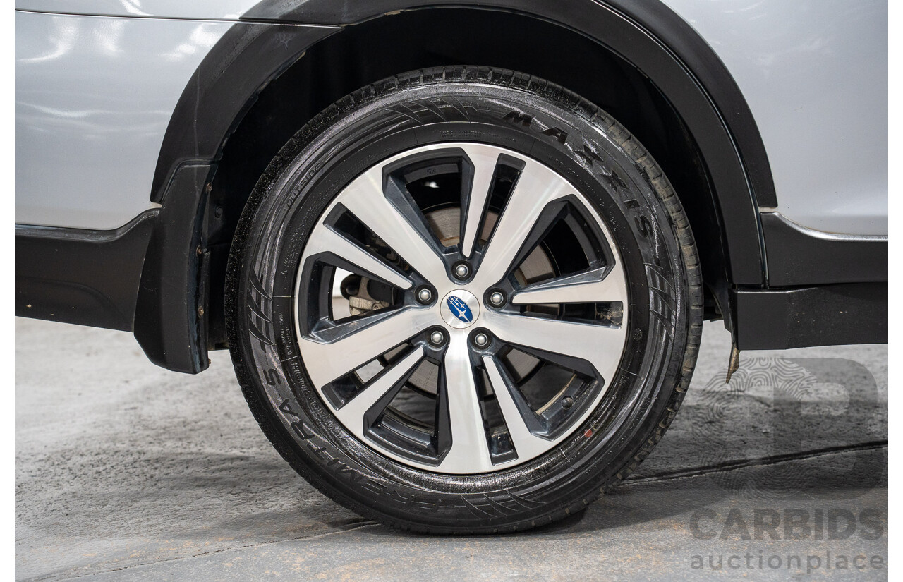 08/2018 Subaru Outback 2.0D PREMIUM (AWD) MY18 4D Wagon Ice Silver Turbo Diesel 2.0L