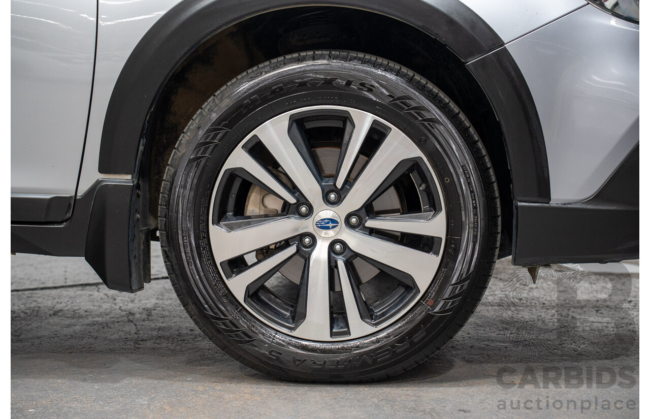 08/2018 Subaru Outback 2.0D PREMIUM (AWD) MY18 4D Wagon Ice Silver Turbo Diesel 2.0L