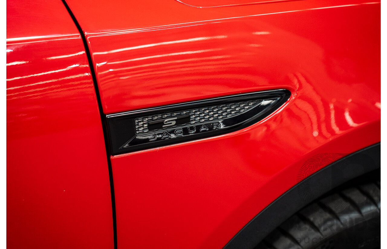 06/2019 Jaguar E-Pace D150S (AWD) 110kW X540 MY19 4D Wagon Caldera Red Turbo Diesel 2.0L