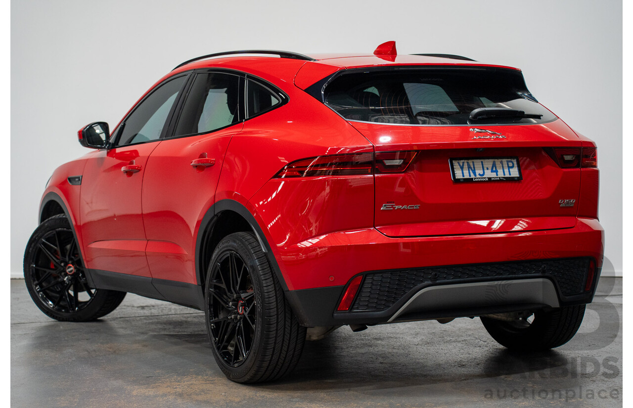 06/2019 Jaguar E-Pace D150S (AWD) 110kW X540 MY19 4D Wagon Caldera Red Turbo Diesel 2.0L