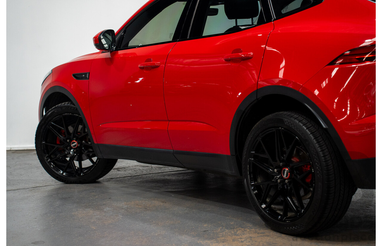 06/2019 Jaguar E-Pace D150S (AWD) 110kW X540 MY19 4D Wagon Caldera Red Turbo Diesel 2.0L