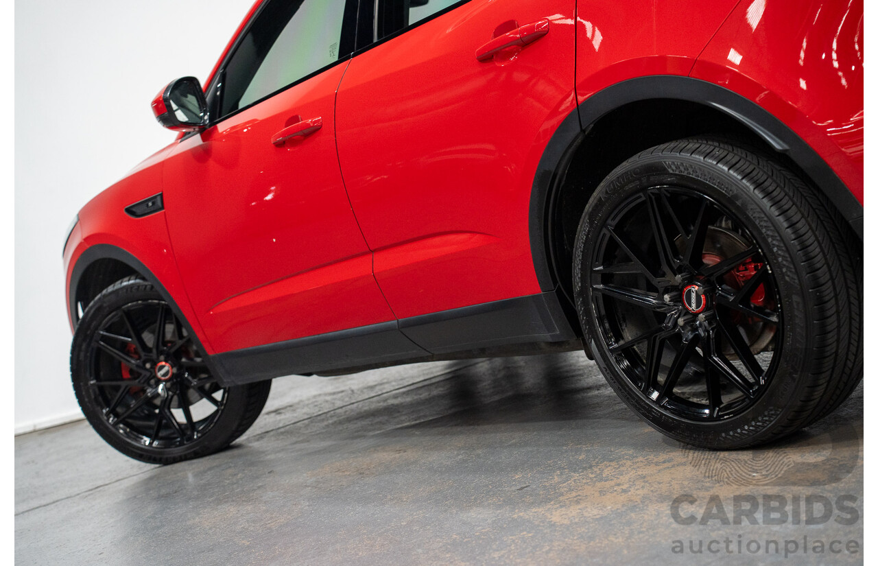 06/2019 Jaguar E-Pace D150S (AWD) 110kW X540 MY19 4D Wagon Caldera Red Turbo Diesel 2.0L