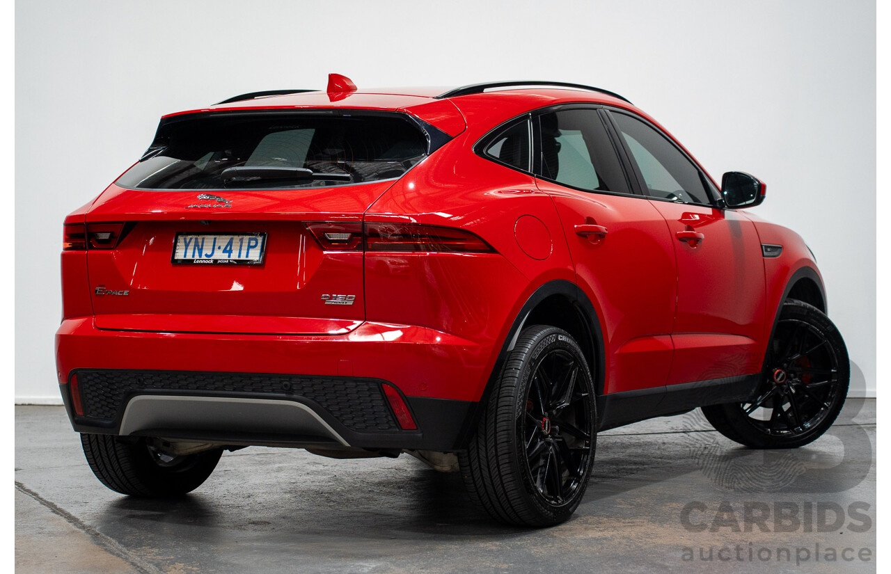 06/2019 Jaguar E-Pace D150S (AWD) 110kW X540 MY19 4D Wagon Caldera Red Turbo Diesel 2.0L