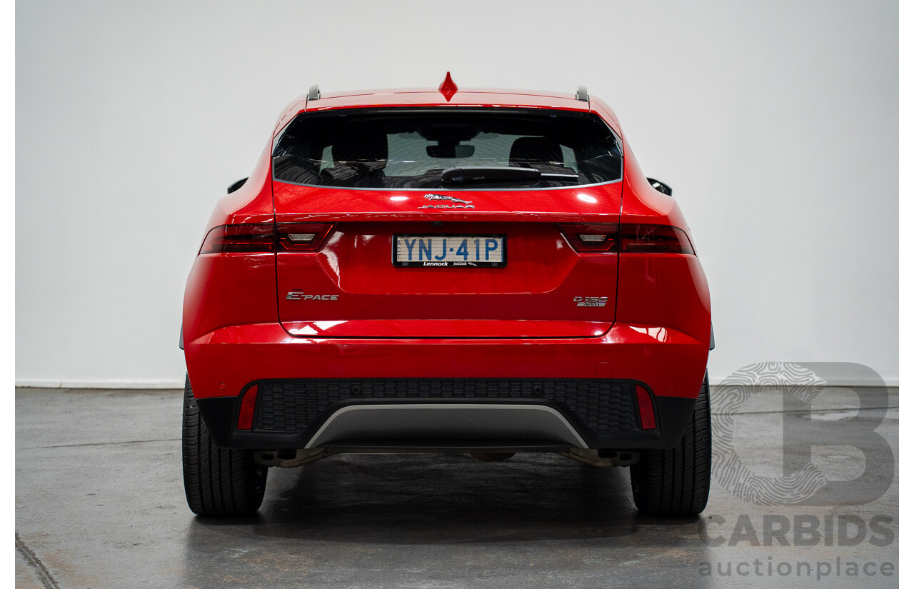 06/2019 Jaguar E-Pace D150S (AWD) 110kW X540 MY19 4D Wagon Caldera Red Turbo Diesel 2.0L