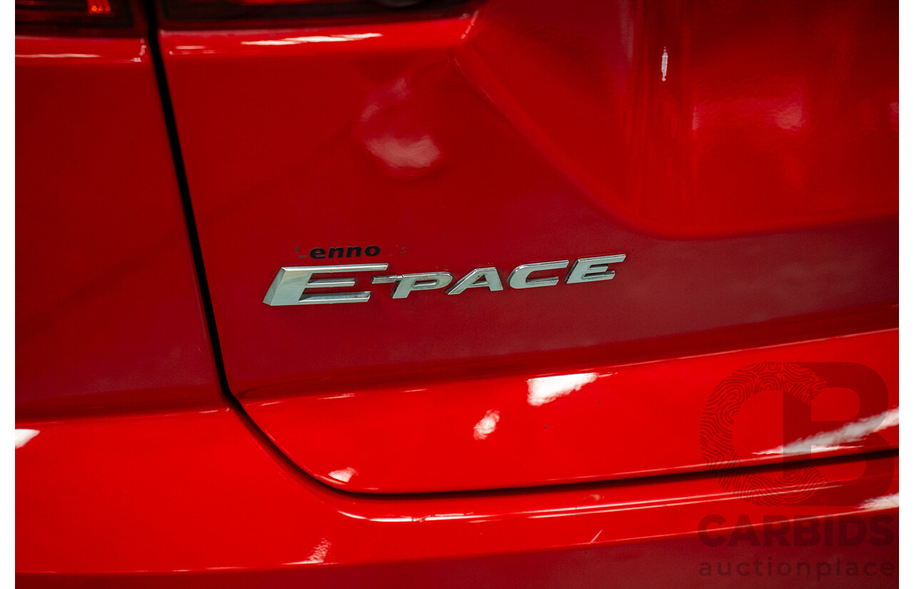06/2019 Jaguar E-Pace D150S (AWD) 110kW X540 MY19 4D Wagon Caldera Red Turbo Diesel 2.0L