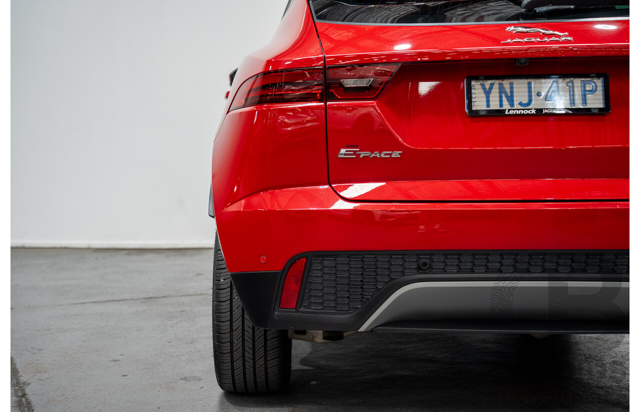06/2019 Jaguar E-Pace D150S (AWD) 110kW X540 MY19 4D Wagon Caldera Red Turbo Diesel 2.0L