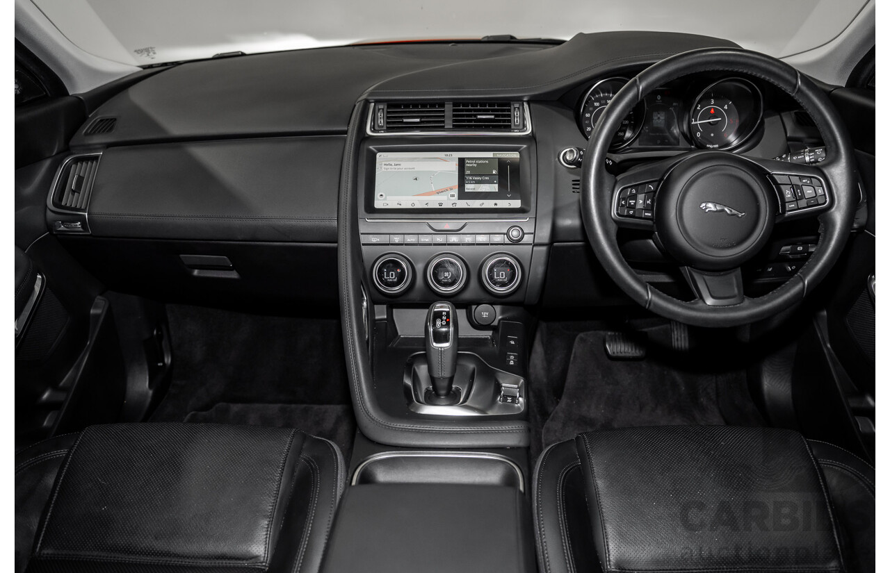 06/2019 Jaguar E-Pace D150S (AWD) 110kW X540 MY19 4D Wagon Caldera Red Turbo Diesel 2.0L