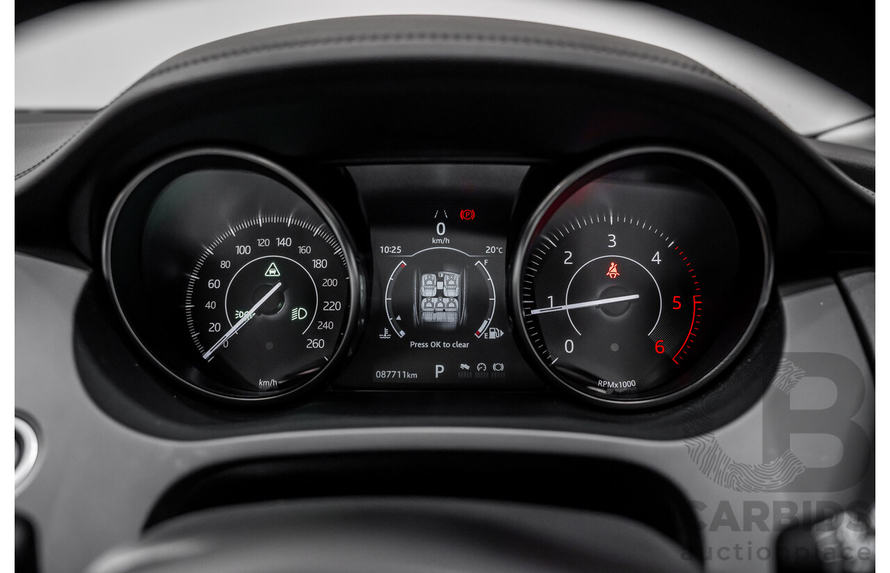 06/2019 Jaguar E-Pace D150S (AWD) 110kW X540 MY19 4D Wagon Caldera Red Turbo Diesel 2.0L