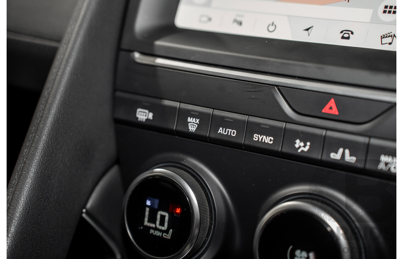 06/2019 Jaguar E-Pace D150S (AWD) 110kW X540 MY19 4D Wagon Caldera Red Turbo Diesel 2.0L