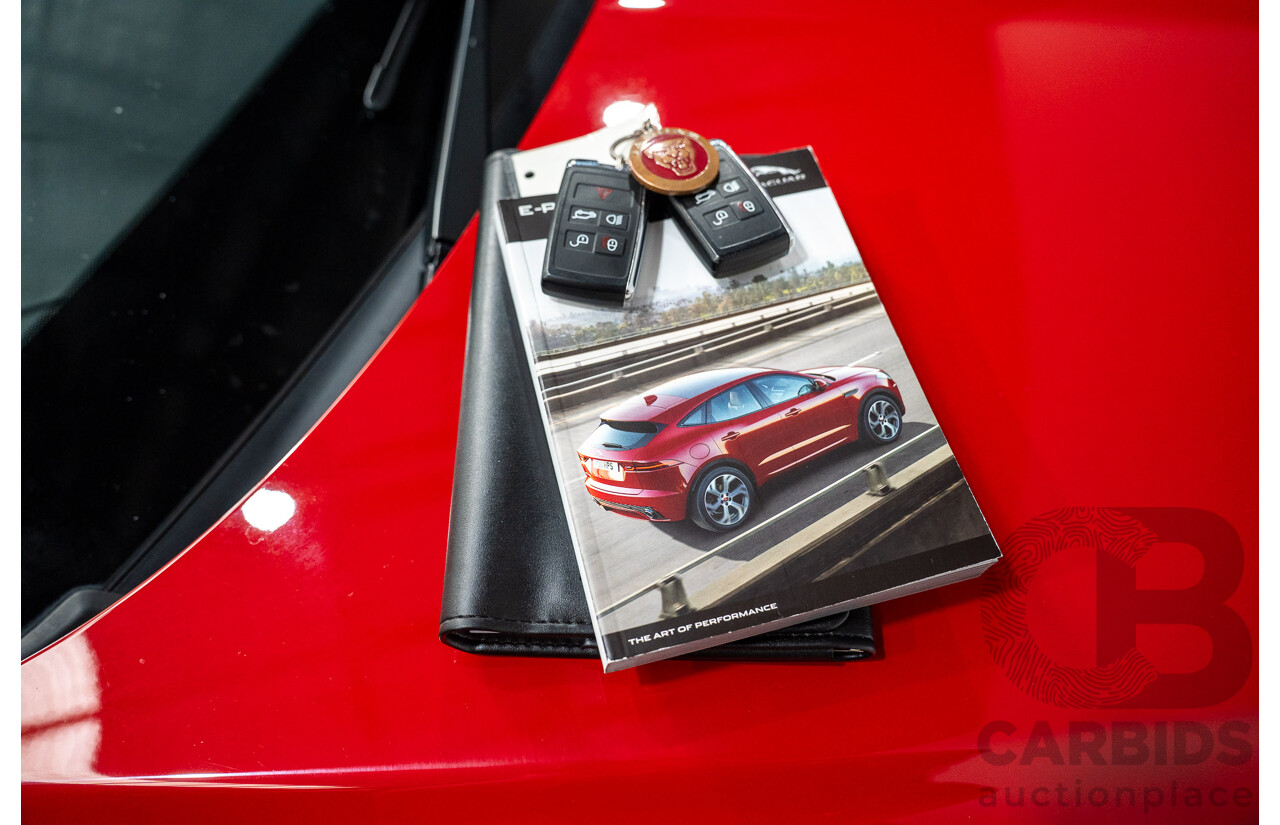 06/2019 Jaguar E-Pace D150S (AWD) 110kW X540 MY19 4D Wagon Caldera Red Turbo Diesel 2.0L