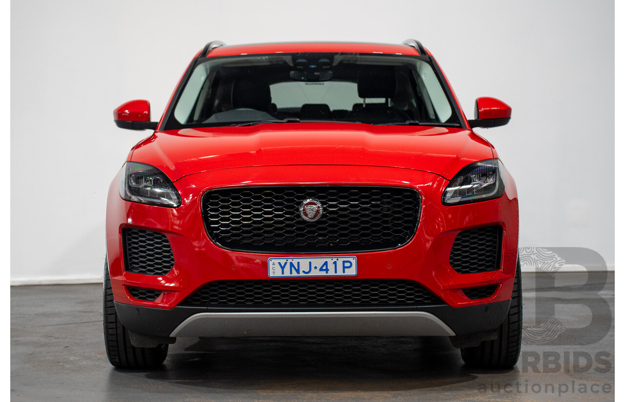 06/2019 Jaguar E-Pace D150S (AWD) 110kW X540 MY19 4D Wagon Caldera Red Turbo Diesel 2.0L