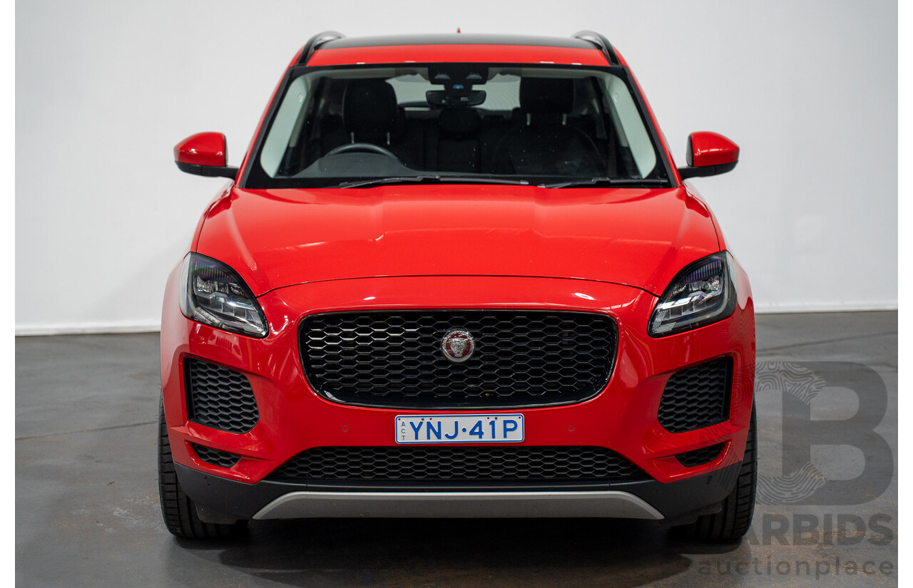 06/2019 Jaguar E-Pace D150S (AWD) 110kW X540 MY19 4D Wagon Caldera Red Turbo Diesel 2.0L