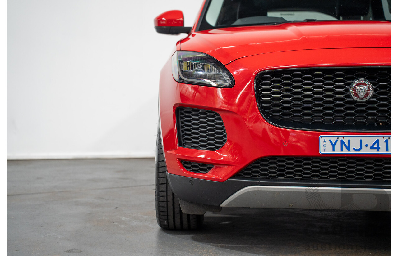 06/2019 Jaguar E-Pace D150S (AWD) 110kW X540 MY19 4D Wagon Caldera Red Turbo Diesel 2.0L