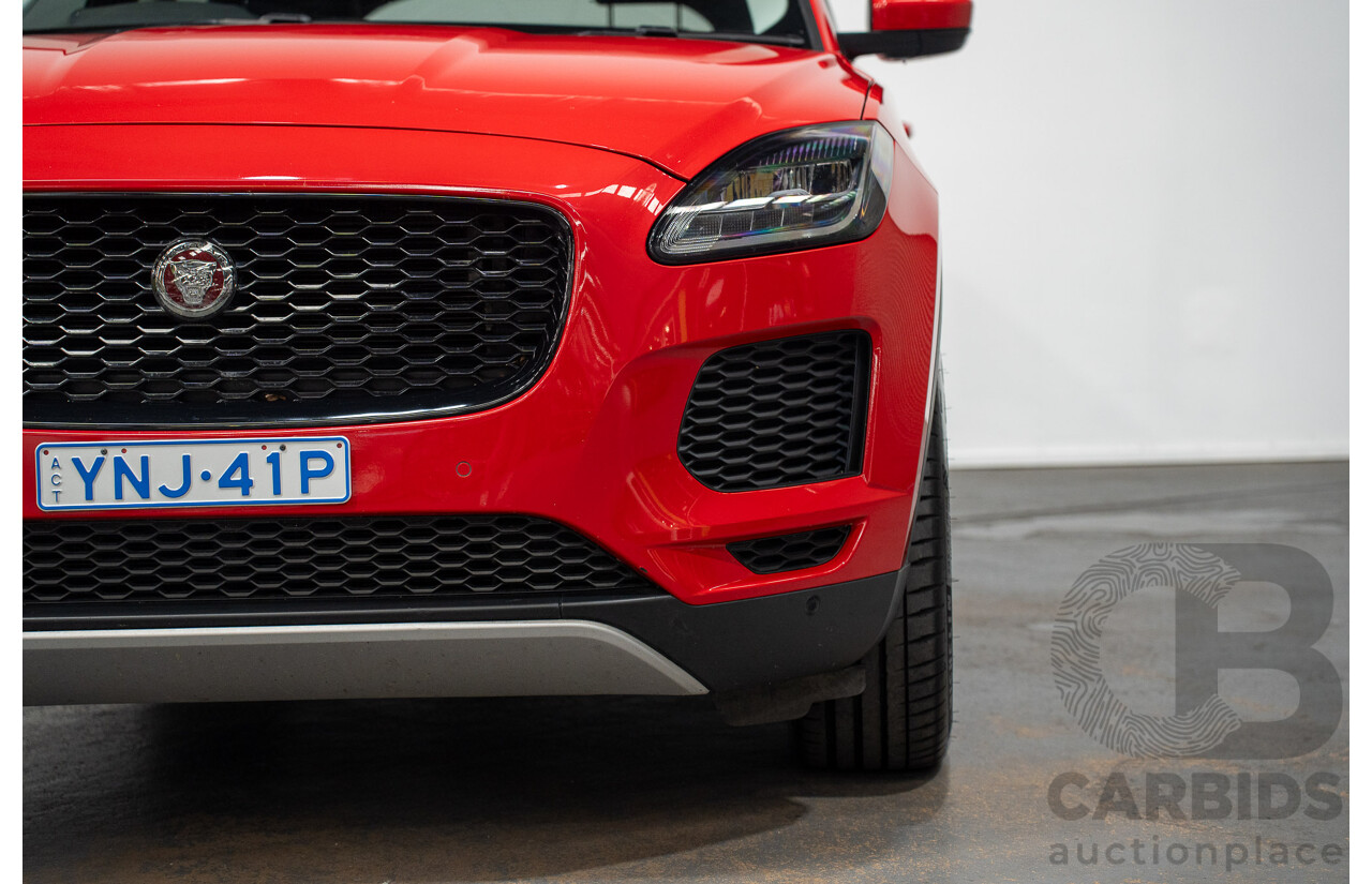 06/2019 Jaguar E-Pace D150S (AWD) 110kW X540 MY19 4D Wagon Caldera Red Turbo Diesel 2.0L