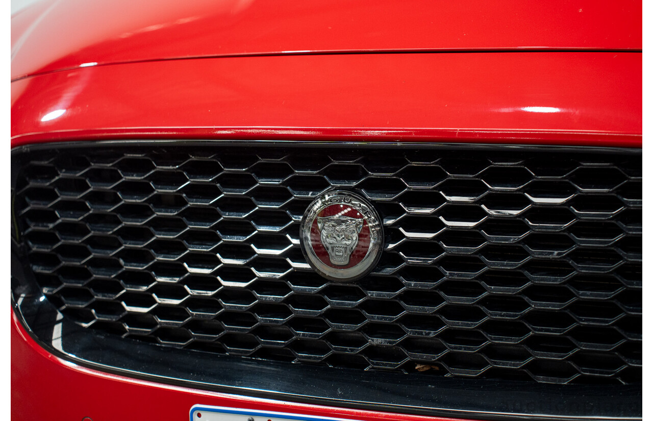 06/2019 Jaguar E-Pace D150S (AWD) 110kW X540 MY19 4D Wagon Caldera Red Turbo Diesel 2.0L