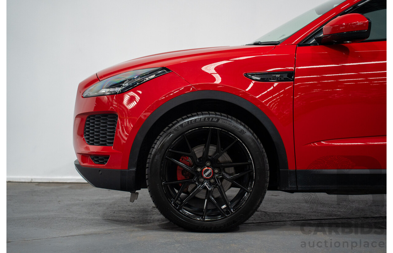 06/2019 Jaguar E-Pace D150S (AWD) 110kW X540 MY19 4D Wagon Caldera Red Turbo Diesel 2.0L
