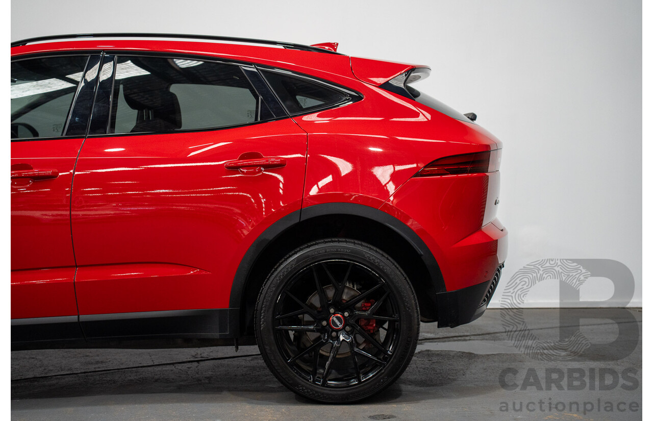 06/2019 Jaguar E-Pace D150S (AWD) 110kW X540 MY19 4D Wagon Caldera Red Turbo Diesel 2.0L