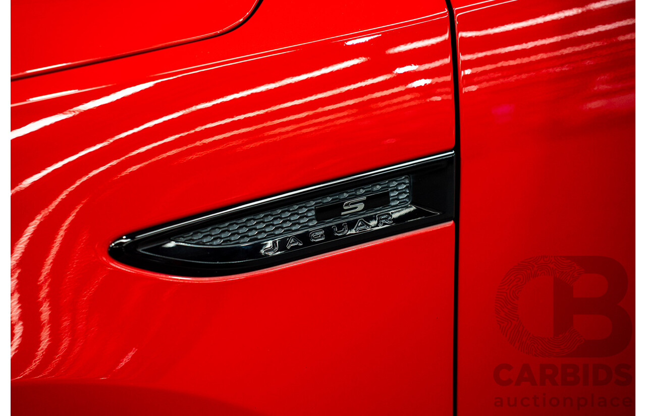 06/2019 Jaguar E-Pace D150S (AWD) 110kW X540 MY19 4D Wagon Caldera Red Turbo Diesel 2.0L