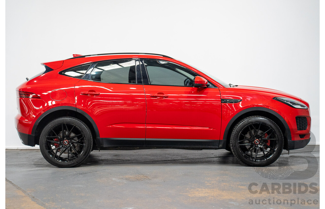 06/2019 Jaguar E-Pace D150S (AWD) 110kW X540 MY19 4D Wagon Caldera Red Turbo Diesel 2.0L