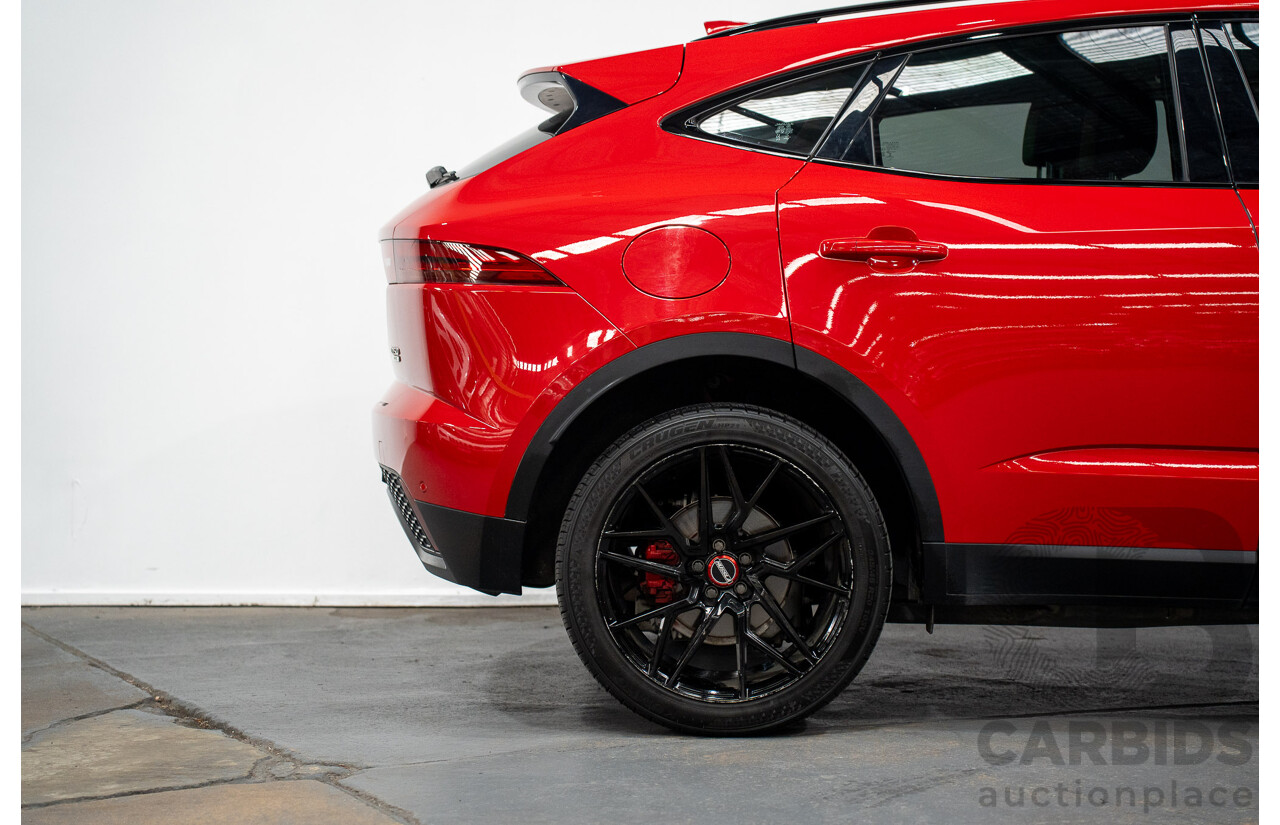 06/2019 Jaguar E-Pace D150S (AWD) 110kW X540 MY19 4D Wagon Caldera Red Turbo Diesel 2.0L