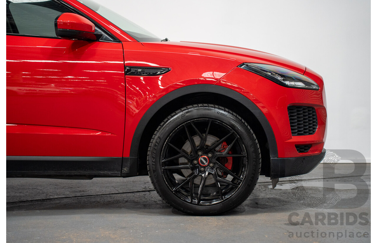 06/2019 Jaguar E-Pace D150S (AWD) 110kW X540 MY19 4D Wagon Caldera Red Turbo Diesel 2.0L