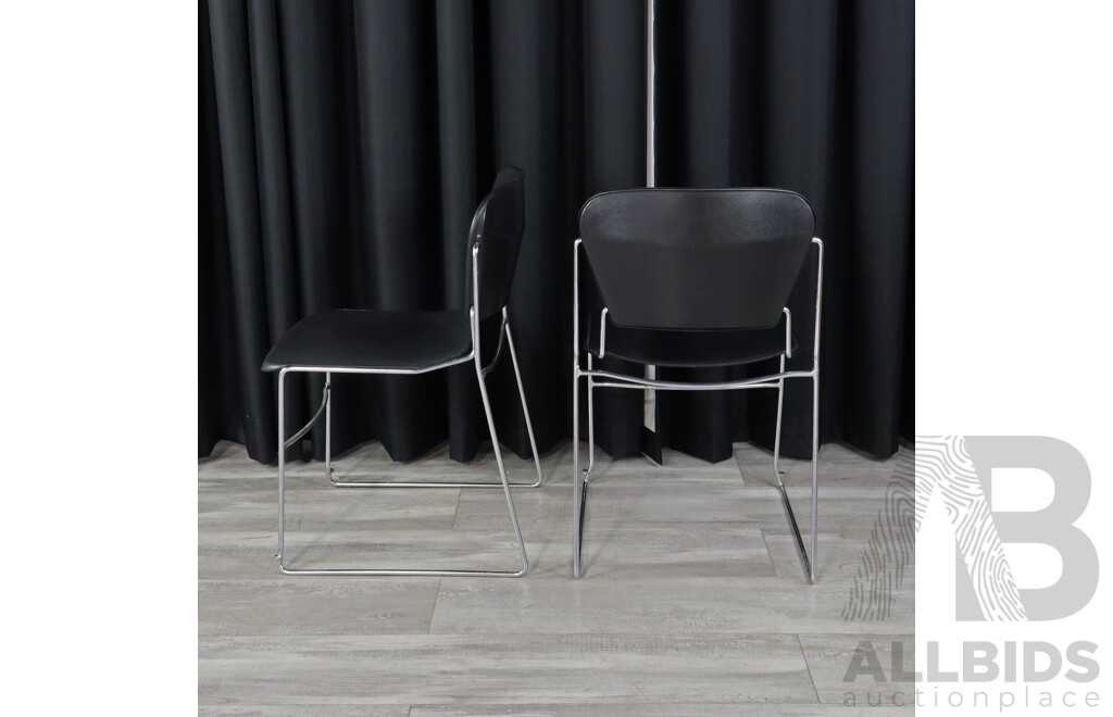 Set of Five Perry Chairs by Charles Perry