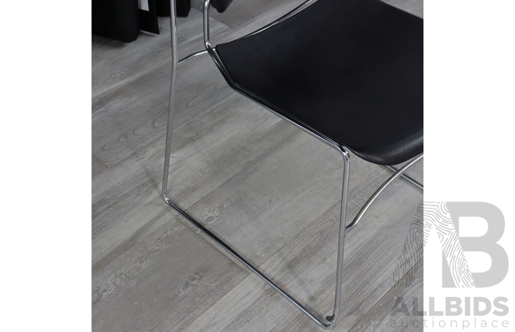 Set of Five Perry Chairs by Charles Perry