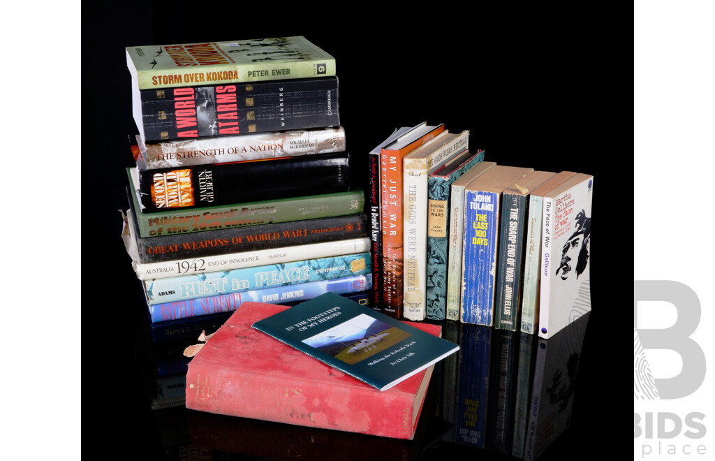 Collection Books Relating to Allied War Experience Including WWI & WWII