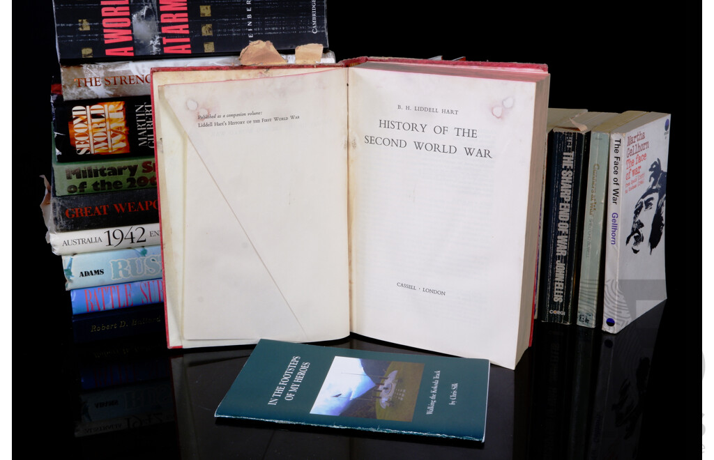 Collection Books Relating to Allied War Experience Including WWI & WWII