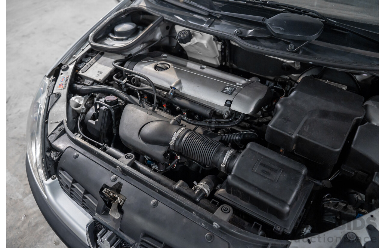 4/2003 Peugeot 206 GTi MY02.5 3d Hatchback Aluminium Grey Metallic 2.0L