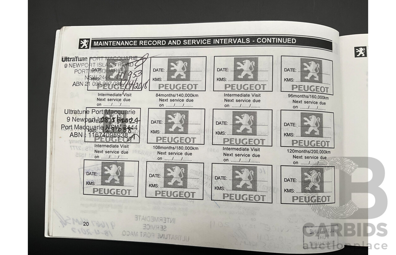 4/2003 Peugeot 206 GTi MY02.5 3d Hatchback Aluminium Grey Metallic 2.0L