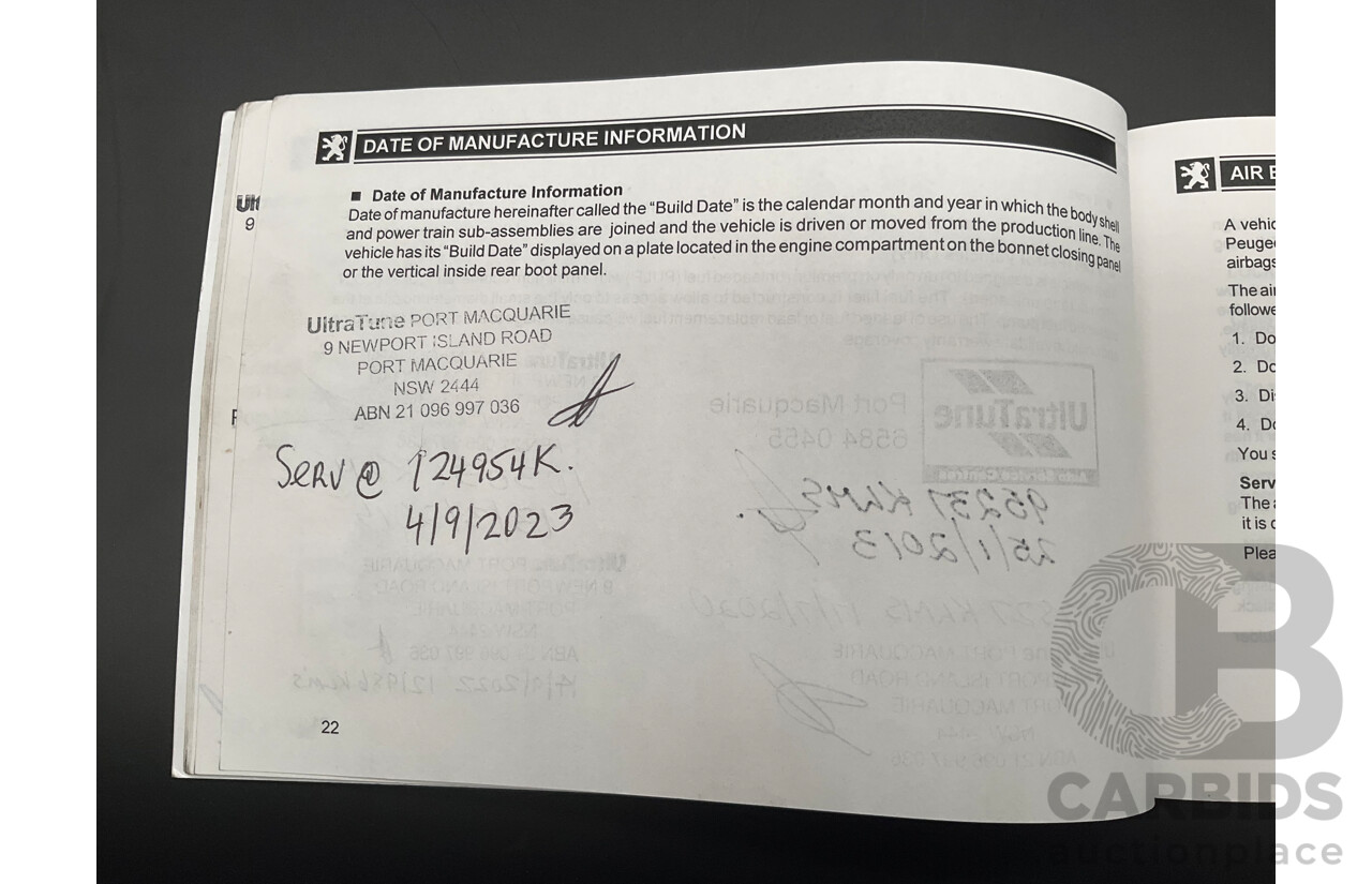 4/2003 Peugeot 206 GTi MY02.5 3d Hatchback Aluminium Grey Metallic 2.0L