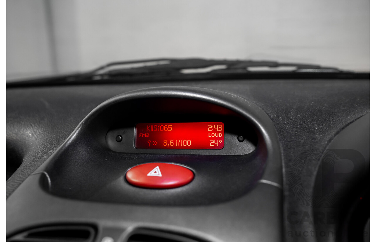 4/2003 Peugeot 206 GTi MY02.5 3d Hatchback Aluminium Grey Metallic 2.0L