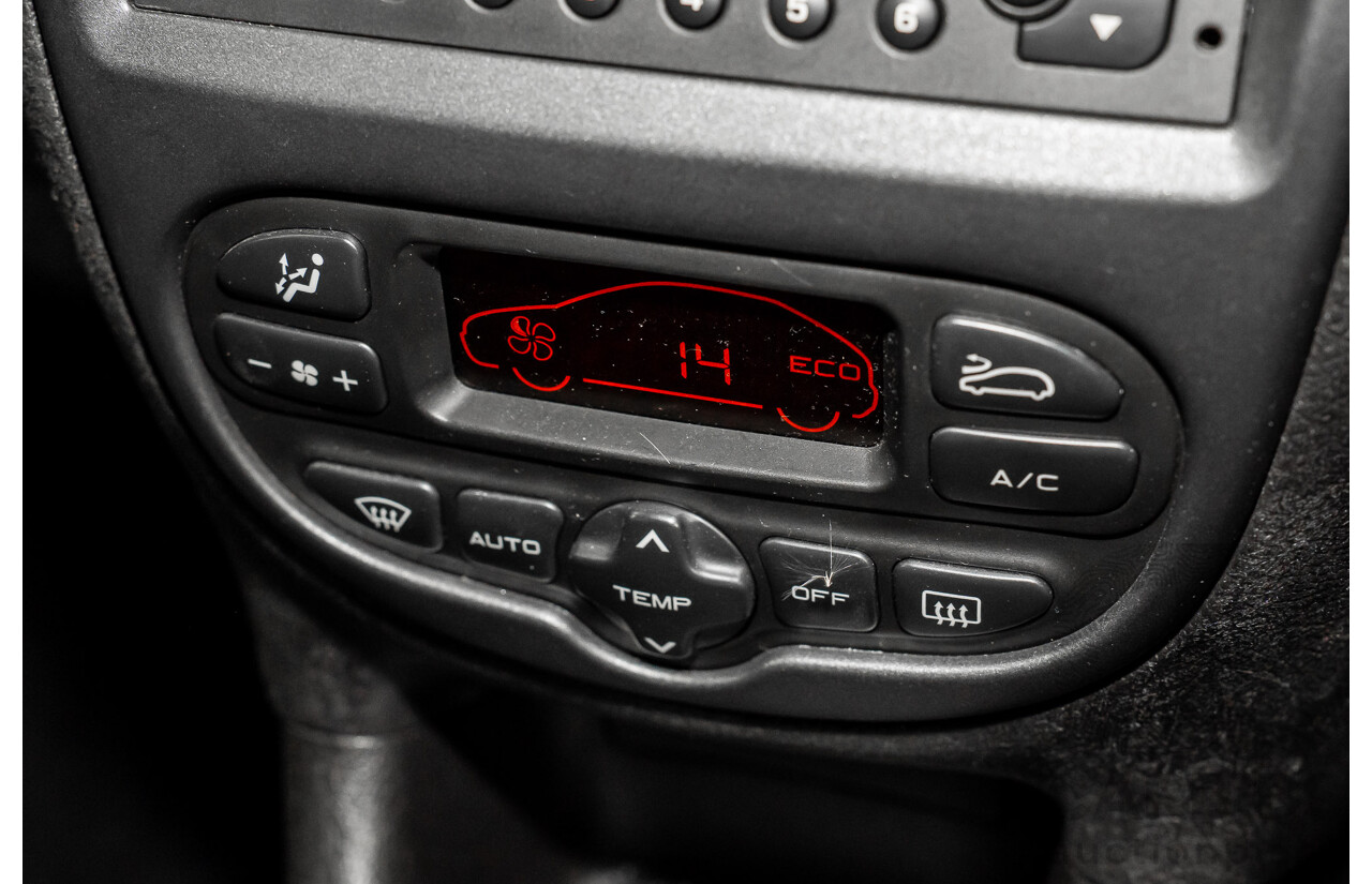 4/2003 Peugeot 206 GTi MY02.5 3d Hatchback Aluminium Grey Metallic 2.0L