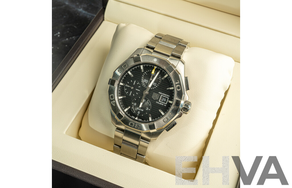 TAG Heuer Aquaracer Mens Watch, CAY2110-0, with Original Presentation Box with Instruction Booklet & Warranty Card