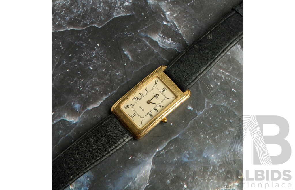 Vintage Omega DeVille 35mm Watch with 9ct Acid Tested Casing