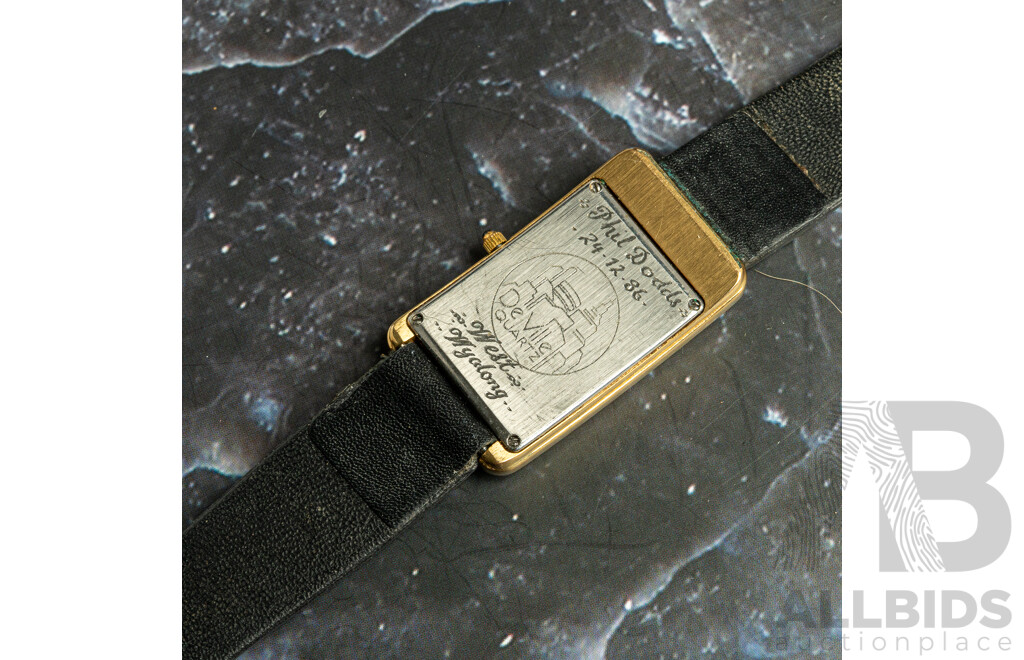 Vintage Omega DeVille 35mm Watch with 9ct Acid Tested Casing