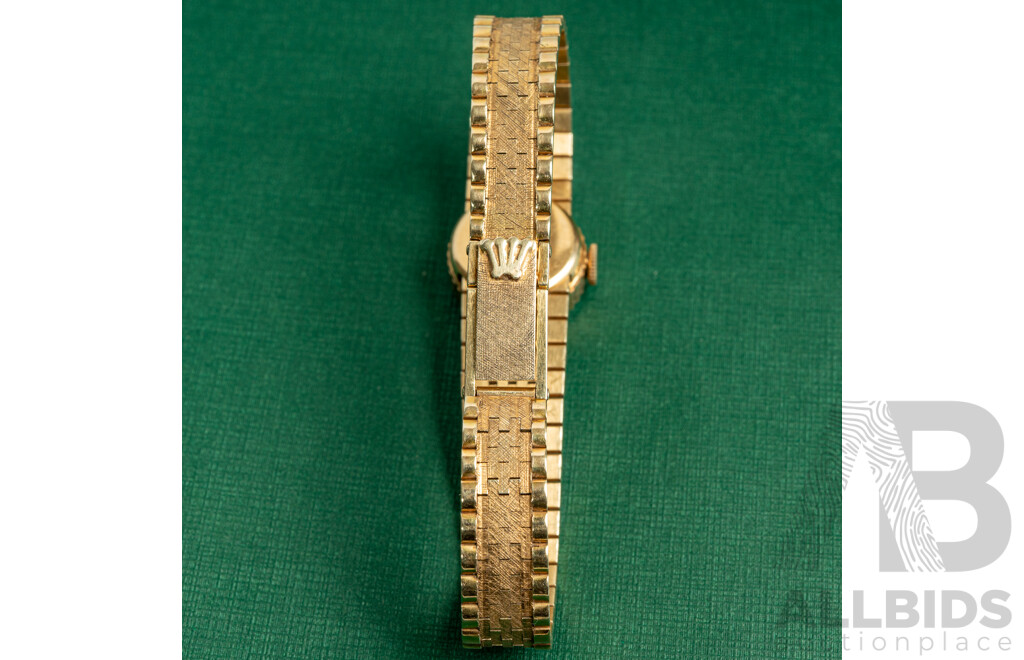 18ct Vintage Rolex Precision, Swiss Made, 11856, Gold Watch & Band Hallmarked, 31.15 Grams
