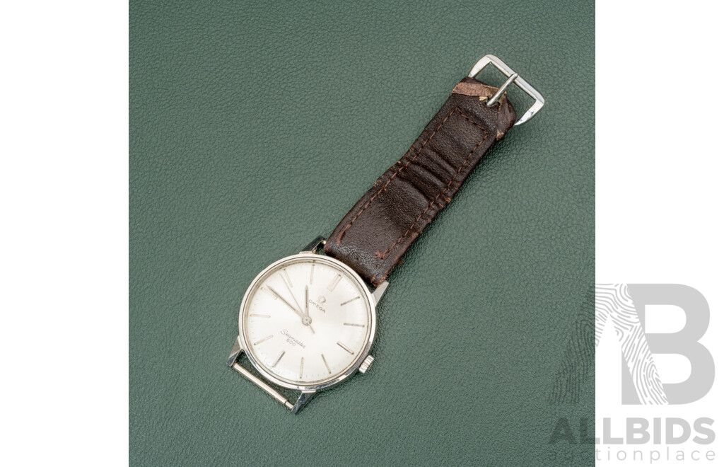 Omega Seamaster 600 Vintage Mens Watch, Swiss Made, Circa Mid 1960's - Working