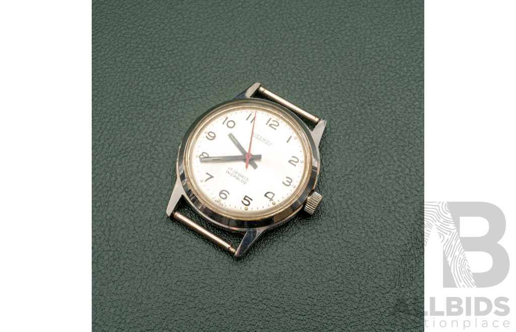 Viceroy 17 Jewels Incabloc Vintage Watch , No Band - Working