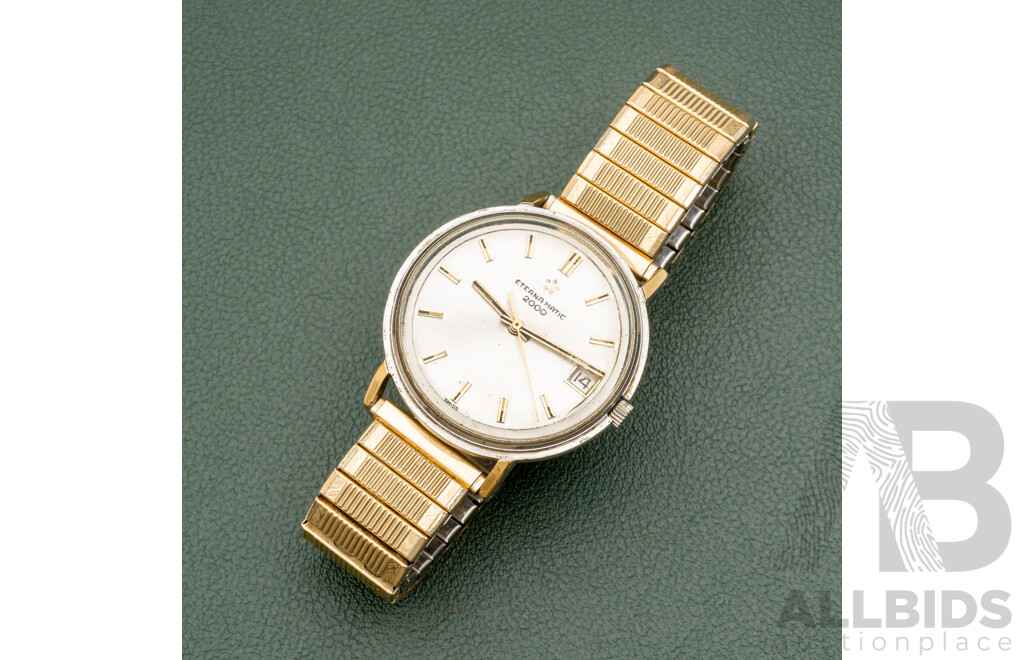 Eternamatic 2000 Vintage Mens Watch
