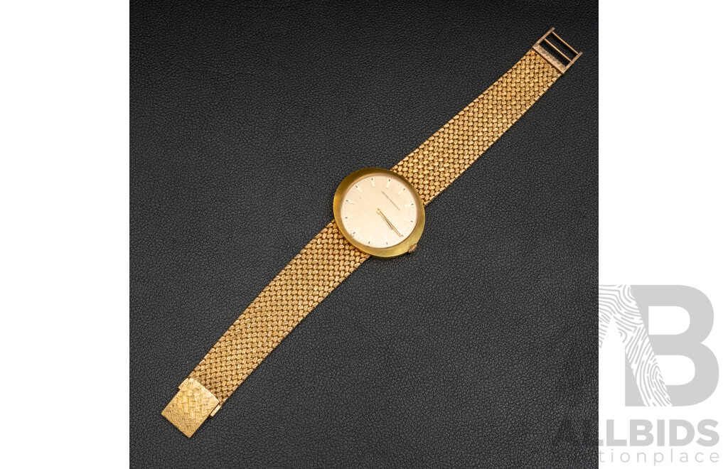 9/10ct Gerard-Perregaux Vintage 1970's Dress Watch, Manual Winding Working,  73.37 Grams
