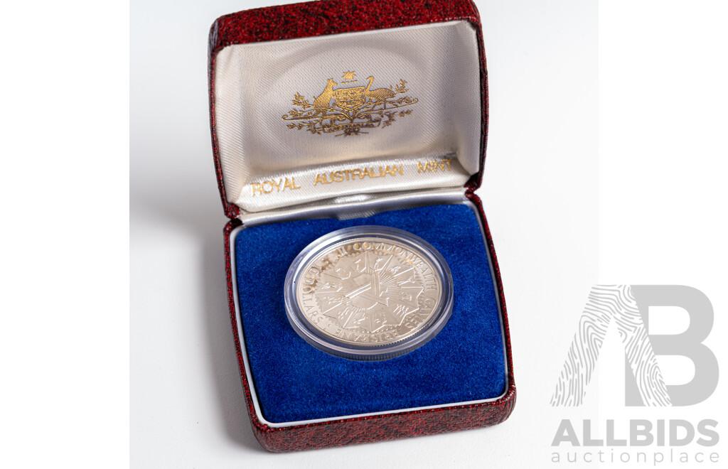 Australian 1982 Silver Proof Ten Dollar Coin, XII Commonweath Games .925