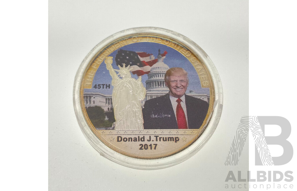 Donald J Trump 2017 Make America Great Again Coin