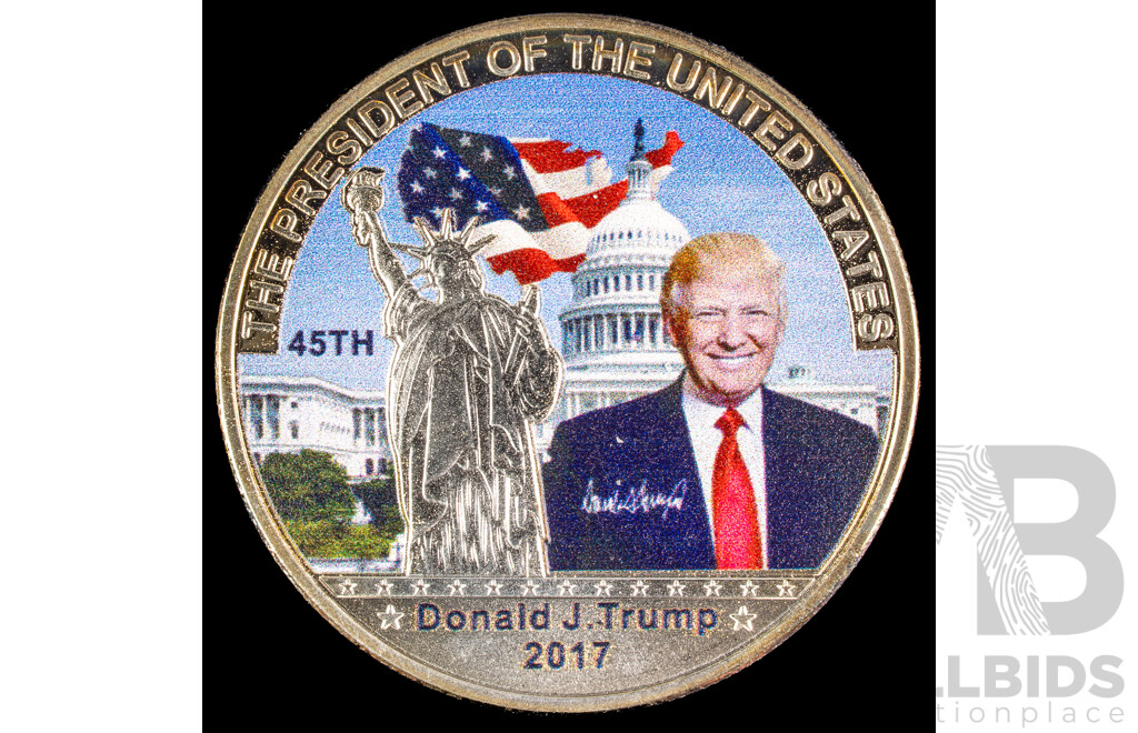 Donald J Trump 2017 Make America Great Again Coin