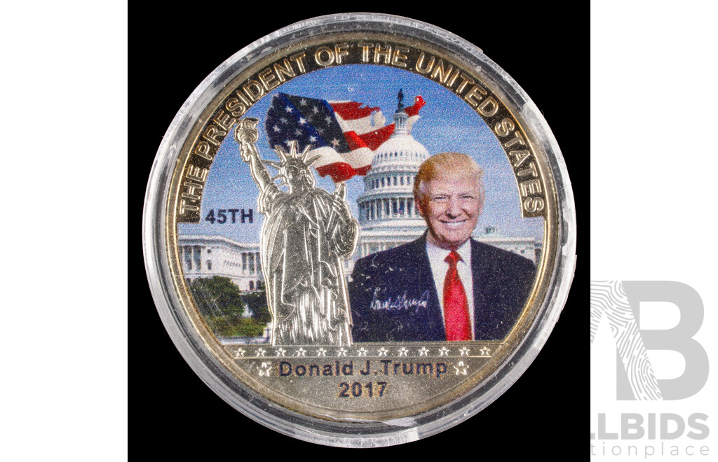 Donald J Trump 2017 Make America Great Again Coin