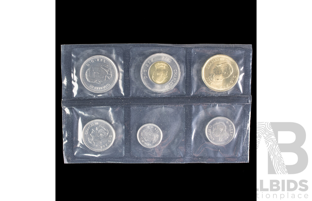 Canada 2024 Six UNC Coin Set