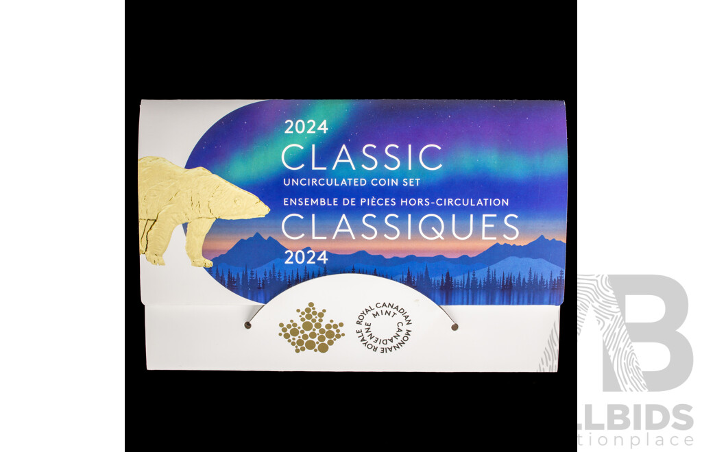 Canada 2024 Six UNC Coin Set