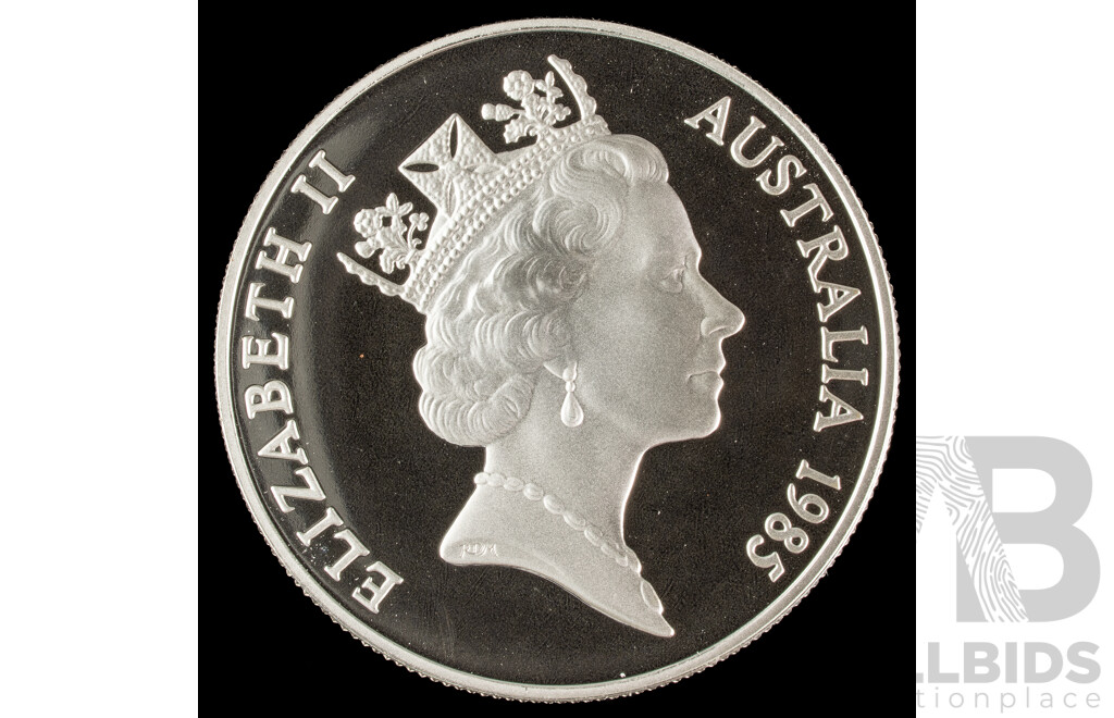 Australian 1985 Silver Proof Ten Dollar Coin, State Series Victoria .925